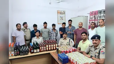 छपरा में ट्रेन से हो रही थी शराब की तस्करी, ईसी टू कोच में बैठे थे तस्कर, पुलिस ने 5 को दबोचा